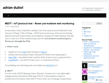 Tablet Screenshot of adriandubiel.com